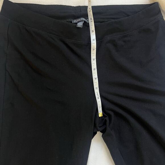 Elieen Fisher Women’s Washable Stretch Crepe Pant Size M Black - Picture 7 of 10
